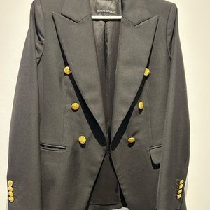 Black with golden buttons Banana Republic blazer , medium size